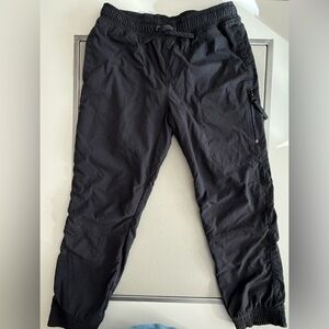 Boys' Lined Woven Long Pants - All In Motion™ | Black | Size: M (8) | Like NEW